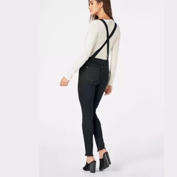 Overalls Skinny Denim Overalls 33 JustFab - Picture 6 of 7